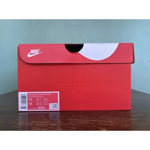 Nike ReactX Rejuven8 Slides "Dusty Cactus" Men's Size 14 HV4479-300 - Picture 11 of 11